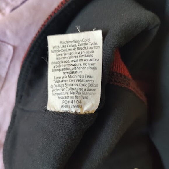 BEYOND YOGA | Maroon High Waist Horizontal Striped Yoga Leggings Chevron Ankle S - Picture 11 of 11